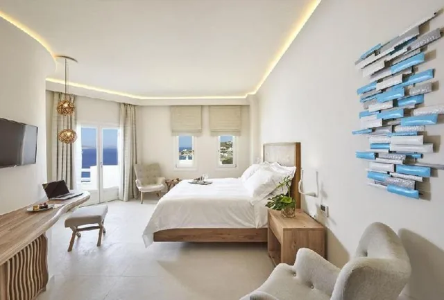 Luxury, Suite, Queen Bed, Beach Front, Outdoor Jetted Tub، Anax Resort and Spa 4/7