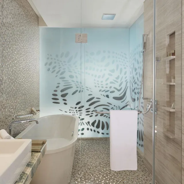 جناح رئاسي بسرير كينج بإطلالة على البحر، Royal M Hotel Abu Dhabi By Gewan 4/4