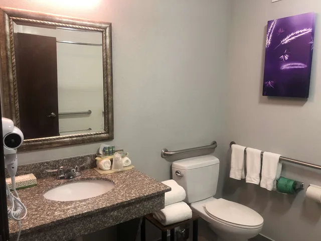 غرفة بسرير كينج وسرير كوين بغرفتي نوم، Best Western Medical Center North Inn and Suites Near Six Flags 8/9