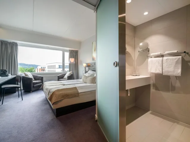 غرفة سوبيريور بسرير كوين، Quality Hotel Strand Gjovik 2/2