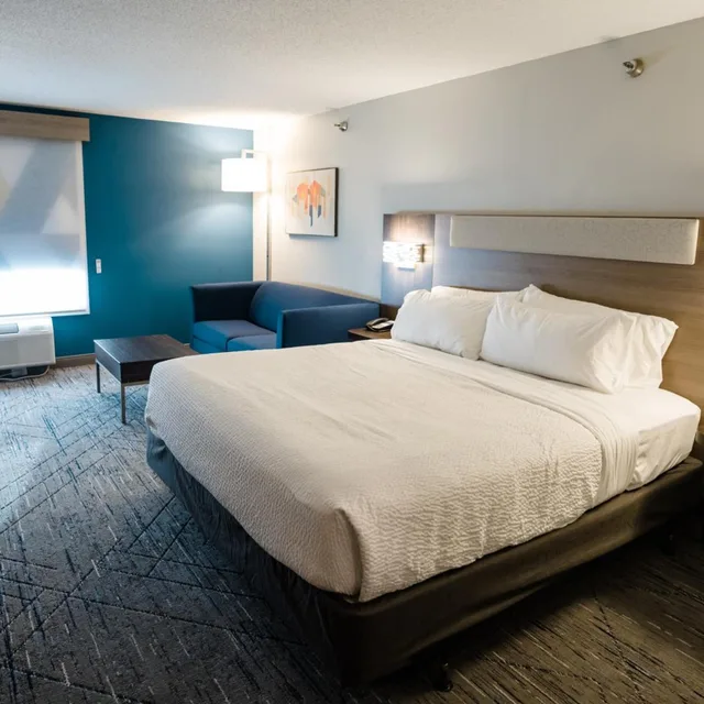 جناح بسرير كينج مع أريكة، Holiday Inn Express Hotel and Suites Knoxville-North-I-75 Exit 112 1/10