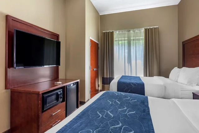 جناح بسريرين مزدوجين مع أريكة، Comfort Suites Manchester 2/4