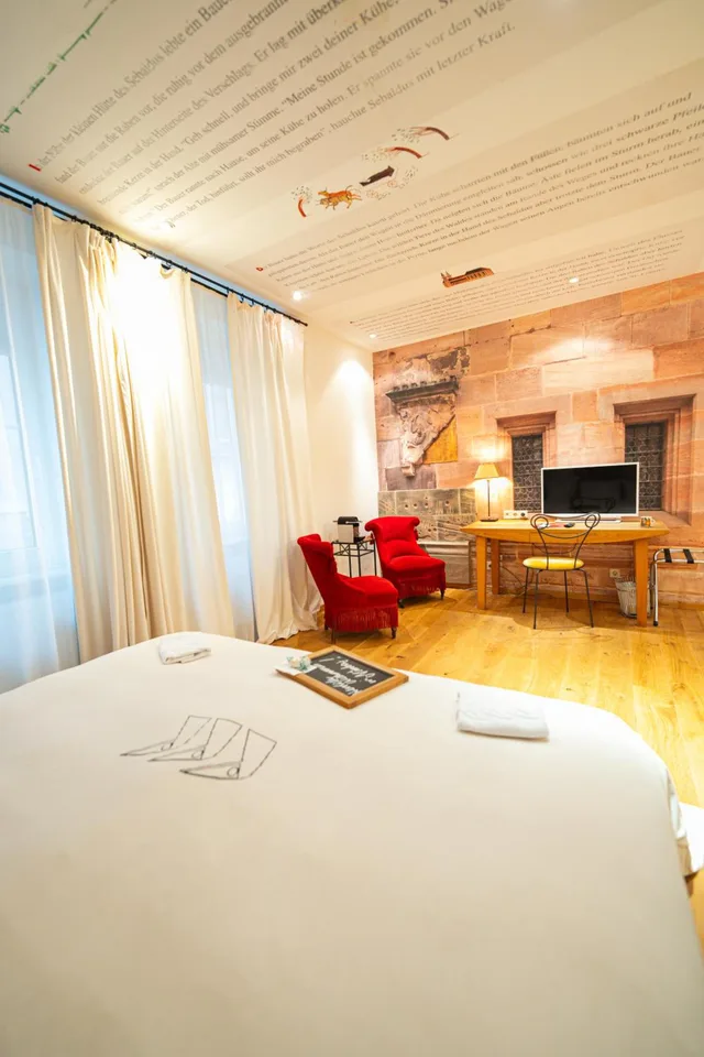 غرفة مفردة بسرير كينج، Hotel Drei Raben 1/1