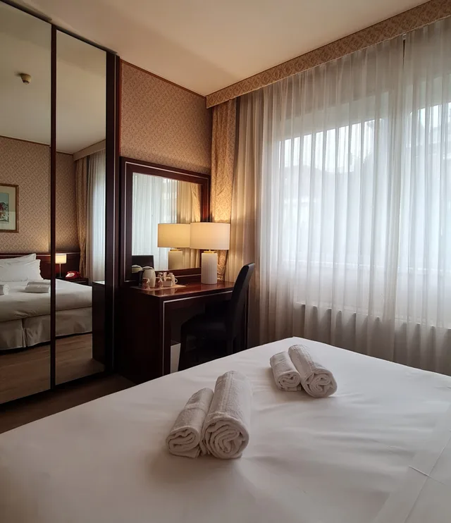 غرفة سوبيريور مفردة بسرير كوين، Venice Michelangelo Hotel 3/8