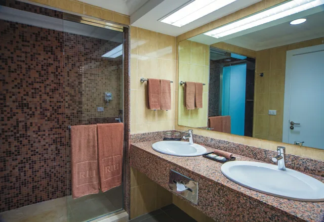 غرفة قياسية بسرير مزدوج بإطلالة على البحر، Riu Cancun - Adults Only - All Inclusive 2/2