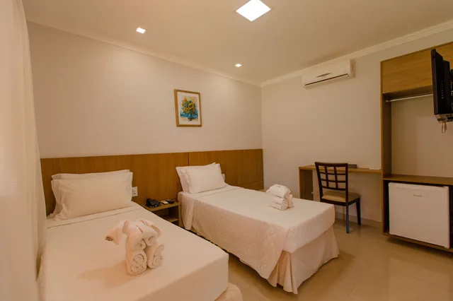غرفة ديلوكس ثلاثية بثلاثة أسرّة، Cataratas Park Hotel e Eventos 1/8