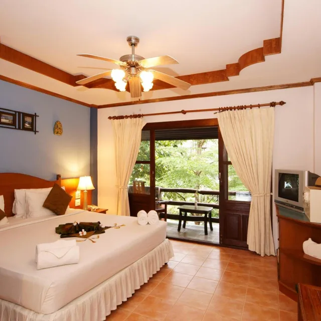 غرفة بسرير مزدوج أو سريرين منفصلين، SALAD BEACH RESORT 1/4