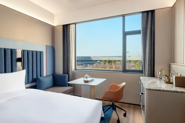 غرفة ديلوكس بسرير مزدوج، InterCityHotel Shanghai Hongqiao Airport 9/10