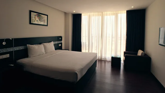 غرفة ديلوكس بسرير مزدوج بشرفة، Sea Garden Hotel 1/10