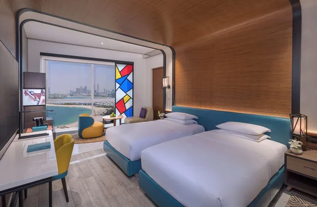 غرفة قياسية بسريرين منفصلين، Andaz Dubai The Palm by Hyatt 3/10