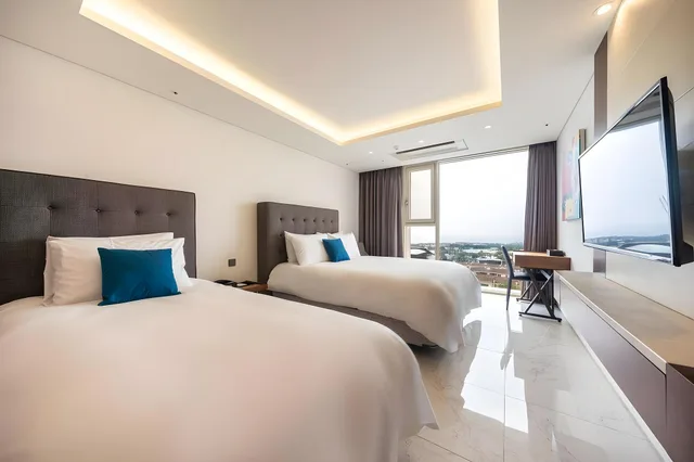 Ocean, Deluxe, Family, 2 Double Beds، Sweetmay Seogwipo 1/2