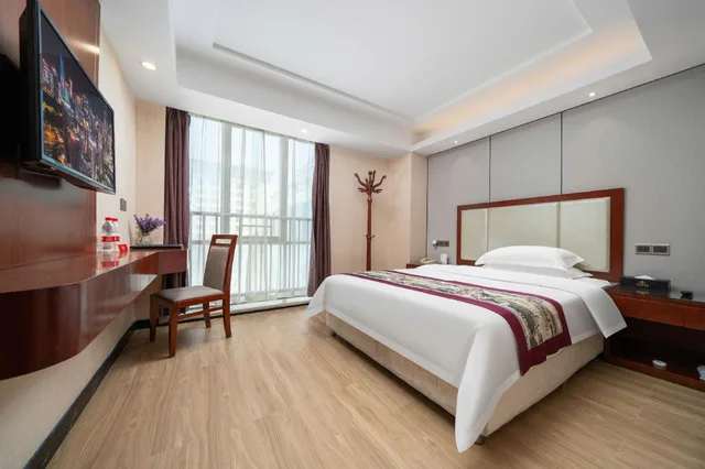 غرفة مفردة بسرير مزدوج، Honglilai Hotel Shenzhen 1/2