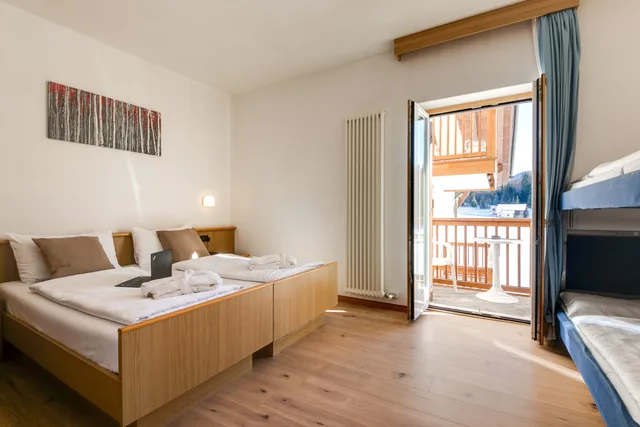 غرفة كلاسيكية عائلية، Hotel Bellamonte 1/8