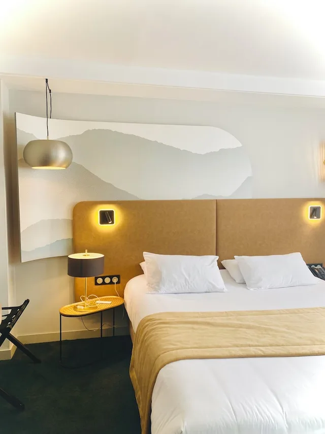 غرفة كومفورت بسرير كينج، Best Western Hotel Le Quercy 1/5