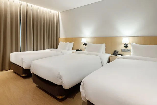 غرفة ديلوكس ثلاثية بثلاثة أسرّة، The Rest Aank Hotel Incheon Guwol 6/9