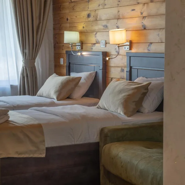 غرفة بسريرين منفصلين، Hotel Enigma 5/10