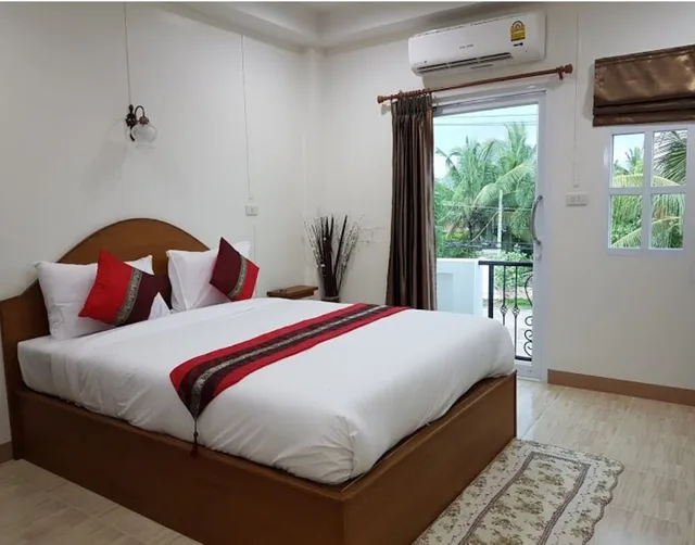 غرفة قياسية بسرير مزدوج، Maesot Siri Hotel 4/10