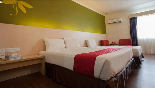 غرفة عائلية بسرير كوين وسرير فردي، Hotel Seri Malaysia Pulau Pinang 3/3