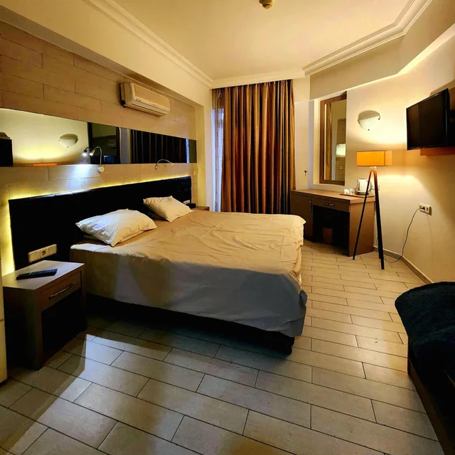 غرفة قياسية بسرير مزدوج أو سريرين منفصلين بشرفة، Cleopatra City Hotel 8/10