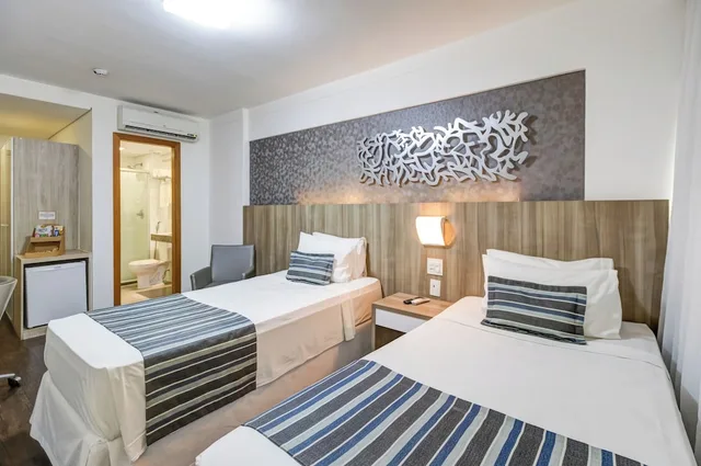 غرفة ديلوكس بسريرين منفصلين، Allia Gran Hotel Pampulha Suites 1/10