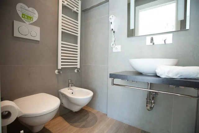 غرفة ديلوكس بسرير مزدوج بشرفة، Hotel Maestri 9/10