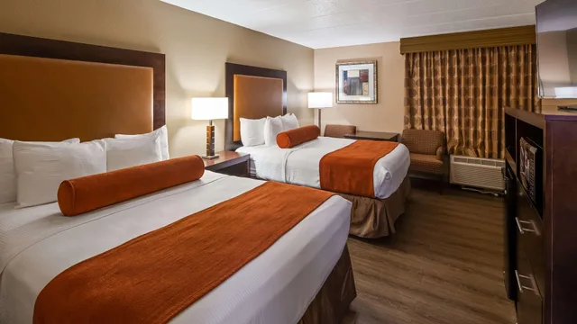 غرفة بسريرين منفصلين، Best Western Crossroads Of The Bluffs 2/3