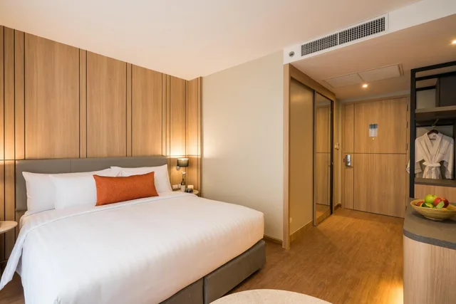 غرفة ديلوكس بسرير مزدوج بإطلالة على المدينة، The Key Premier Hotel Sukhumvit 7/10