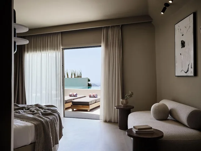 3 Bedrooms, Villa, 3 King Beds, Private Infinity Pool, Andronis Concept Wellness Resort 4/7