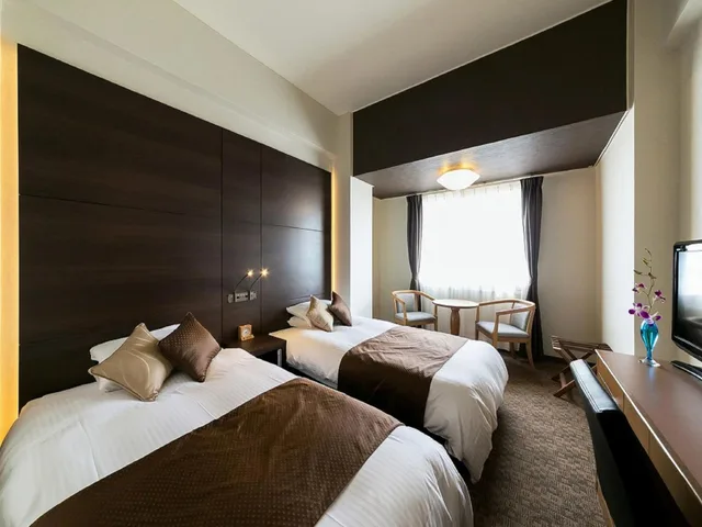 Superior, Twin Beds, East Wing، Hotel Miyahira 3/10