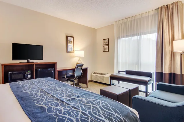 غرفة بسرير كينج لذوي الإعاقة، Comfort Inn Roswell-Dunwoody 5/9