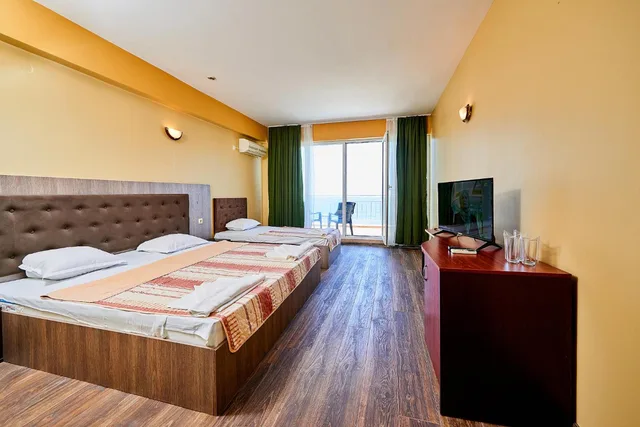غرفة بسرير مزدوج أو سريرين منفصلين بإطلالة، Sea Complex Relax& Spa- All Inclusive 2/8
