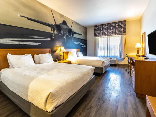 غرفة بسريرين كوين، The Hanford Hotel 1/4