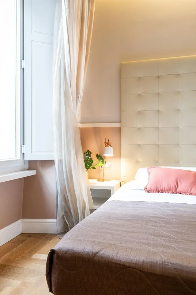 غرفة بسريرين، B&B Rome River Inn 2/8
