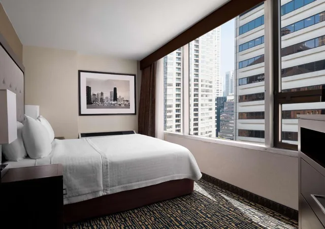 جناح بسرير كينج بغرفة نوم واحدة لذوي الإعاقة، Homewood Suites By Hilton Chicago Downtown/Magnificent Mile 1/2