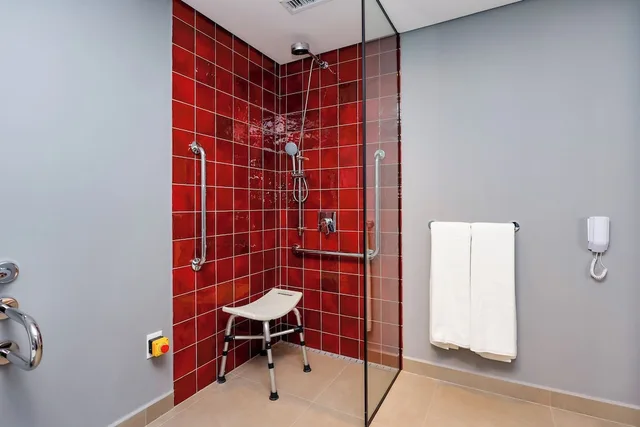 غرفة قياسية بسرير كينج بإطلالة على المدينة لذوي الإعاقة، Radisson Red Ibirapuera 6/6