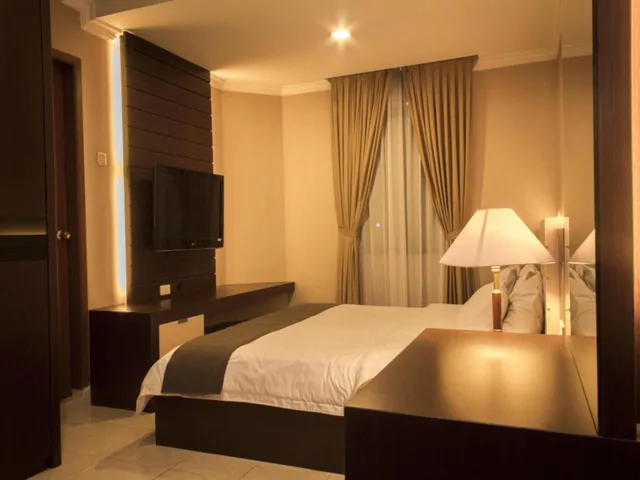 بنتهاوس بسريرين كينج وسريرين منفصلين، Travellers Suites Serviced Apartments 1/1