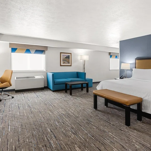 جناح ديلوكس بسرير كينج، Holiday Inn Express Hotel Wenatchee 4/8