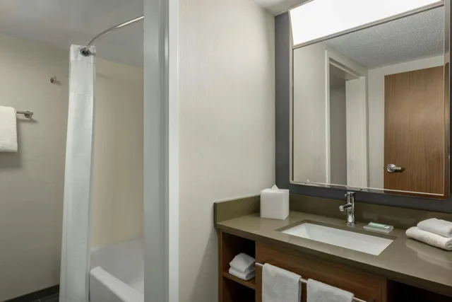 جناح بسرير كينج بغرفة نوم واحدة بغرفتين مع أريكة، Courtyard By Marriott Kokomo 3/4