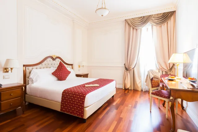 غرفة سوبيريور بسرير مزدوج أو سريرين منفصلين، Radisson Blu Ghr Hotel Rome 3/5