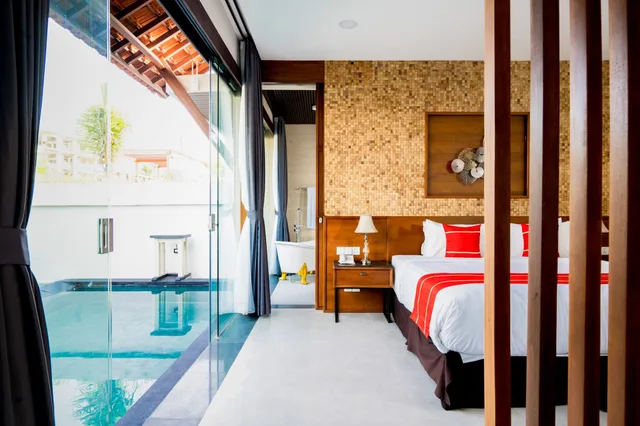 فيلا فاخرة بسرير كينج بغرفة نوم واحدة، Del Cielo Villa Seminyak 5/10