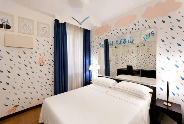 غرفة كلاسيكية بسرير مزدوج أو سريرين منفصلين، Phi Hotel Bologna 9/10