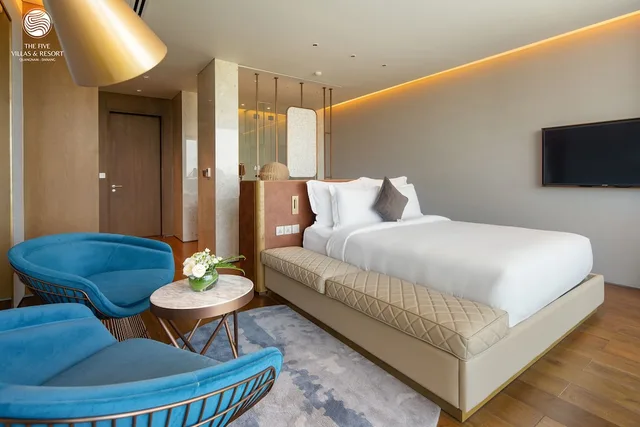 Pool, 6 Bedrooms, Villa, 6 King Beds, Beach Front، The Five Villas & Resort Quangnam - Danang 7/10