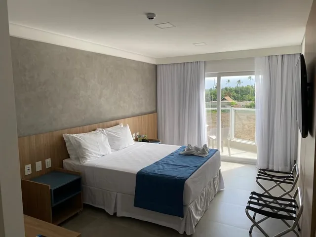 غرفة بريميوم بسرير كوين بإطلالة على البحر، Maragogi Brisa Exclusive Hotel 2/5