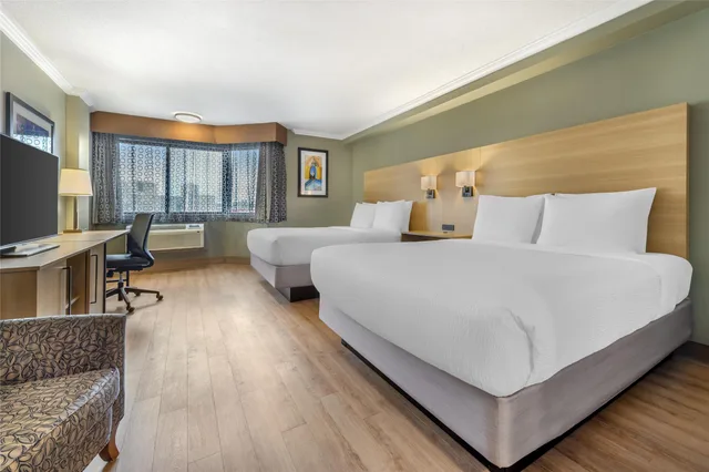 جناح بسريرين كوين بمنطقة جلوس، Best Western Plus Ottawa City Centre 3/9