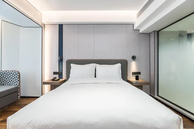 غرفة قياسية بسرير كينج وسرير كوين، HOLIDAY INN EXPRESS CHENGDE DOWNTOWN 7/9