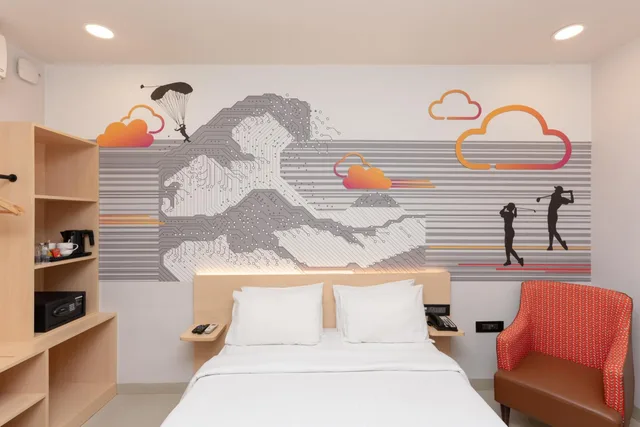 غرفة سوبيريور بسرير كوين، Ginger East Delhi 2/6