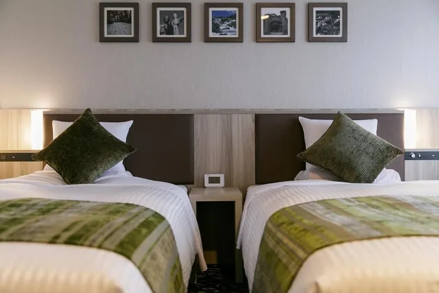 غرفة قياسية بسريرين منفصلين لغير المدخنين، Hotel Mystays Kagoshima Tenmonkan 2/3