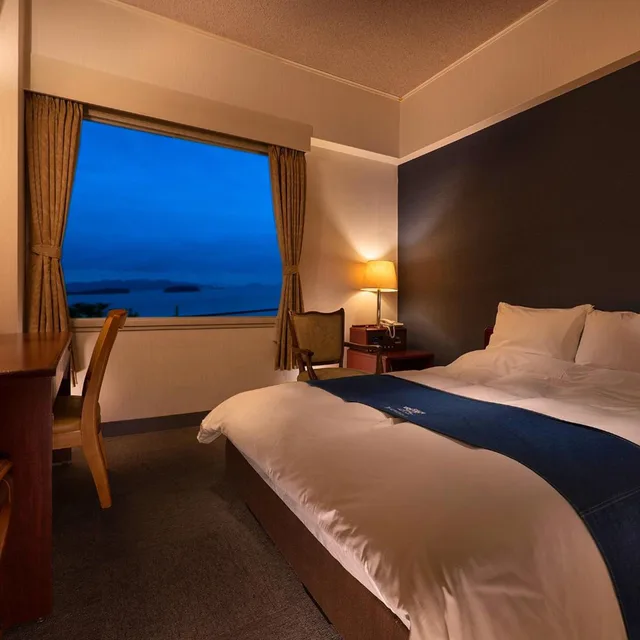 غرفة بسرير نصف مزدوج، Kurashiki Seaside Hotel 1/2