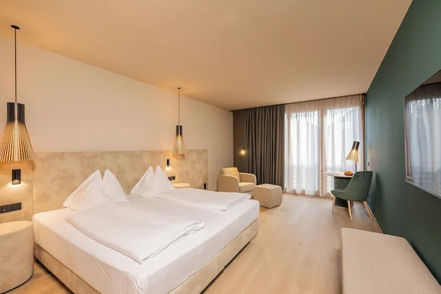 غرفة أساسية بسرير مزدوج، Hotel Terme Merano 2/3