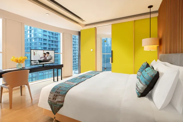 شقة ديلوكس بغرفة نوم واحدة، Citadines South Chengdu 1/1